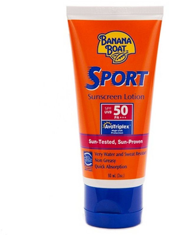 Banana Boat Sport Sunscreen Lotion For Men & Women - SPF 50 PA+++  (90 ml)