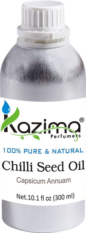 KAZIMA Chilli Seed Essential Oil (300ML) 100% Pure Natural & Undiluted For Skin care & Hair treatment  (300 ml)