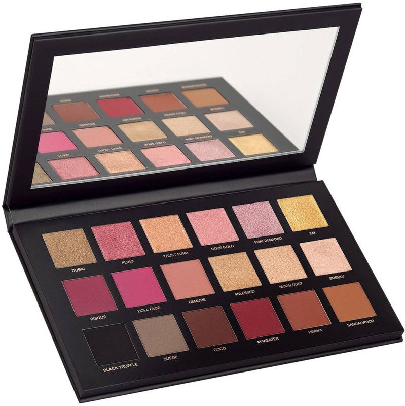 SHAGGY Beauty RoseGold Remastered EyeShadow Palette 18 g (RoseGold) 10 g  (MULTICOLOUR)