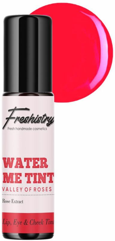 Freshistry Liquid Lip And Cheek Tint | Rose Extract, Chapped, Dry & Cracked Lips | 10 ML Lip Stain  (10 ml)