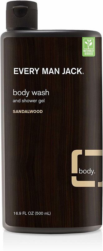Every Man Jack Body Wash - Sandalwood 16.9 FL Oz  (500 ml)