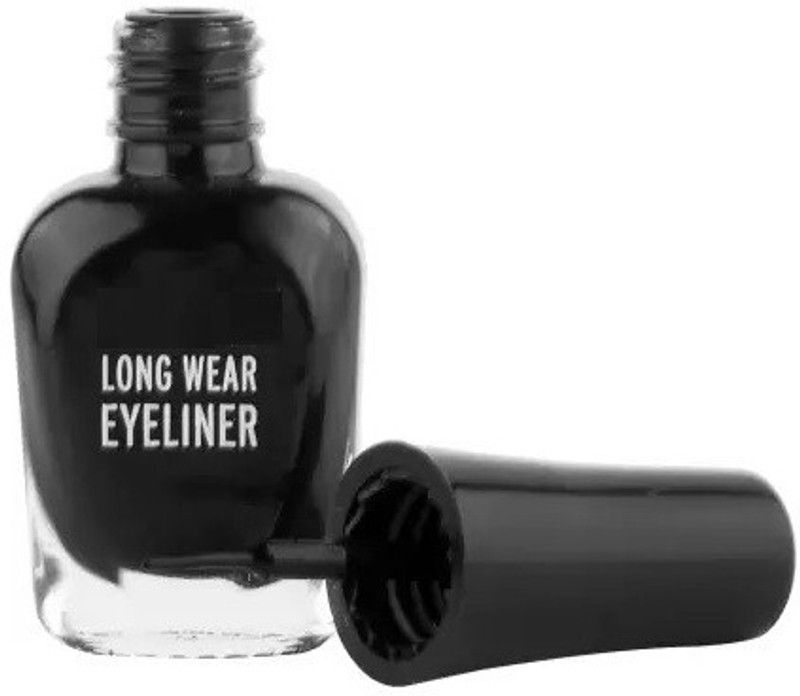 THTC New Intense Cool Black, Lightweight, Quick Drying Formula 9TO6 Liquid liner 4 ml  (BLACK)
