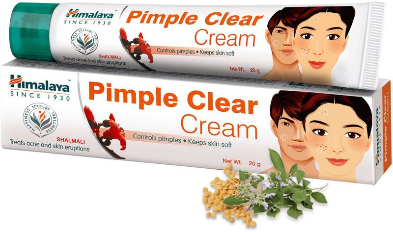 HIMALAYA Pimple Clear Cream - 20g (Pack Of 5)  (100 g)