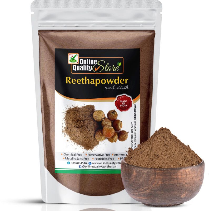 Online Quality Store Pure Ritha Powder For Hair (Soap Nut)_200g  (200 g)
