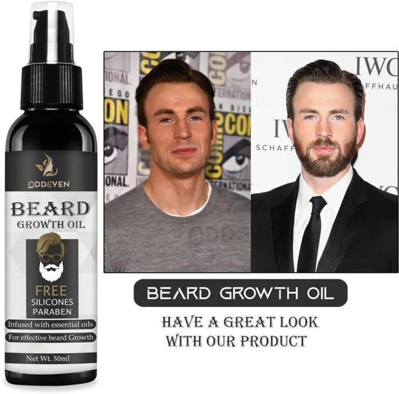 GROOVY Beard and Moustache Oil, Non-Sticky, Light Beard Oil for Men Hair Oil  (50 ml)
