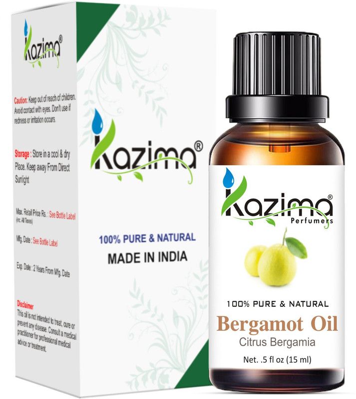 KAZIMA Bergamot Essential Oil  (15 ml)