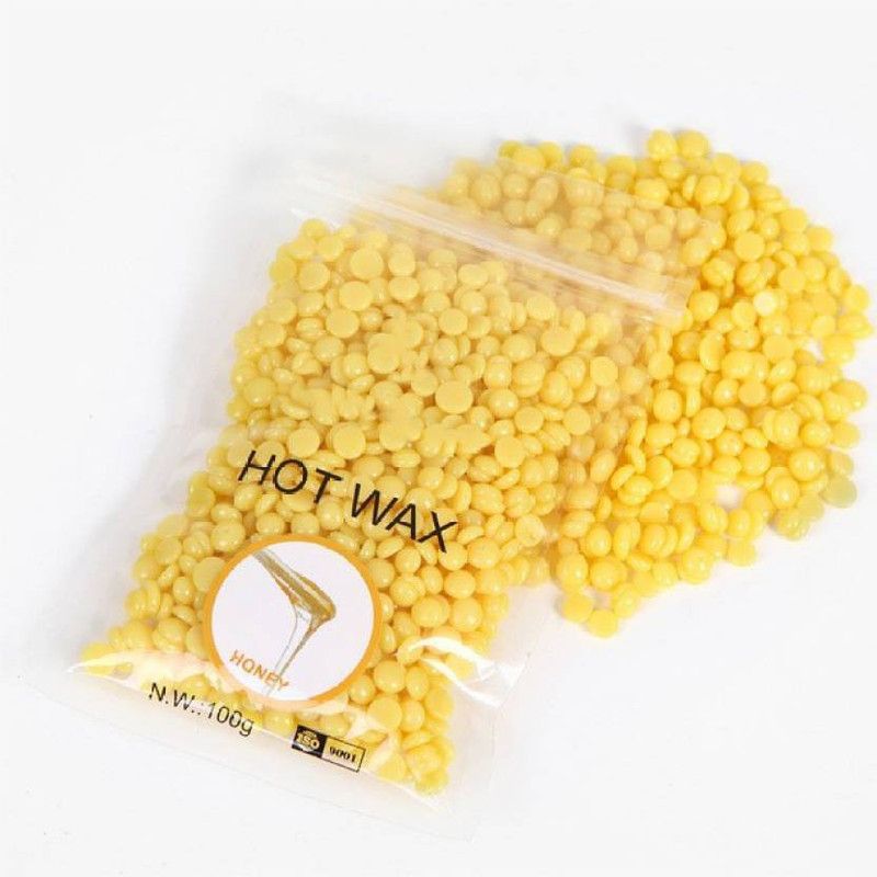 GJSHOP dios Depilatory Hard Bean Bikini Wax (Honey ) 100gm Wax Wax  (100 g)