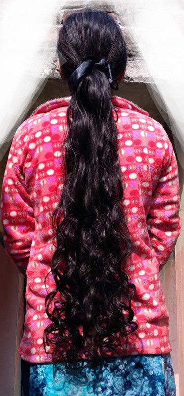 Alizz 32 inch long wrap around strap ponytail braid bridal hair style accessories beauty accessory for wedding outing marriage anniversary Hair Extension