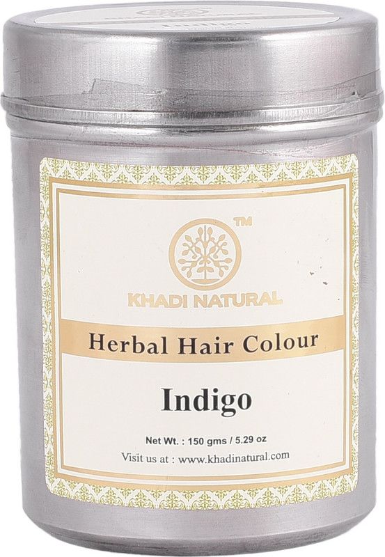 KHADI NATURAL AYURVEDIC INDIGO COLOR , INDIGO