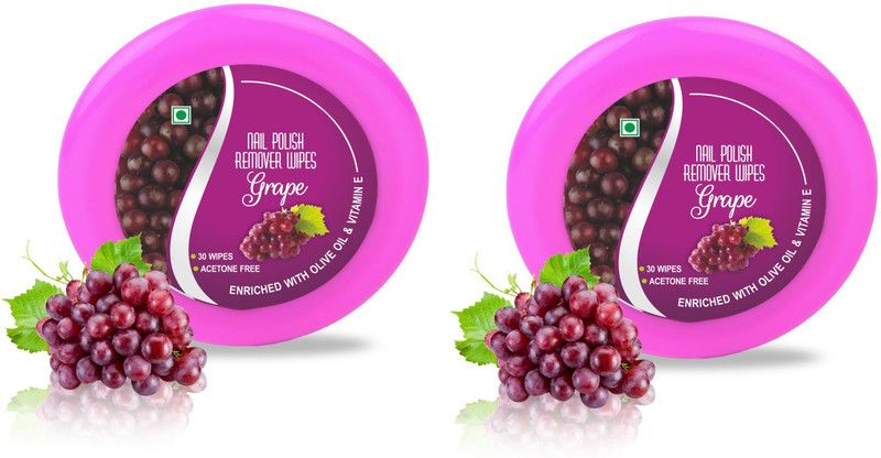 YAWI Nail Polish Remover Tissue Pads Wet Wipes Pack of two  (10 g)
