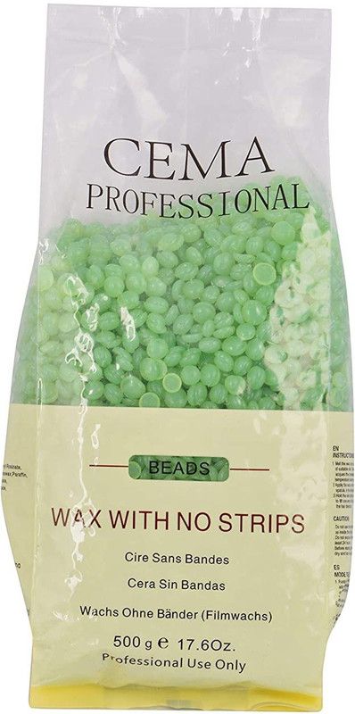 Velvetree Beads Wax Green-Wax Beads New Wax  (500 g)