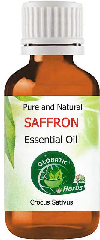 GLOBATIC Herbs SAFFRON Essential Oil 50ml(Crocus Sativus)100% Natural pure & 100% undiluted  (50 ml)