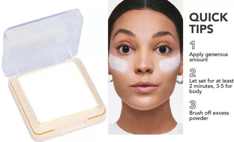 GABBU MATTE FINISH WATER PROF & LONG LASTING HIGH COVER PRESSED COMPACT Compact  (WHITE, 8 g)