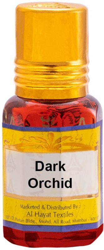 Al-Hayat Dark Orchid - Concentrated Perfume - 12 ml - Floral Attar  (Floral)