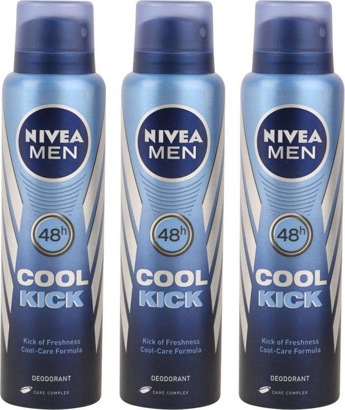 NIVEA Nevea Man cool kick Deodorant Spray - For Men  (450 ml)