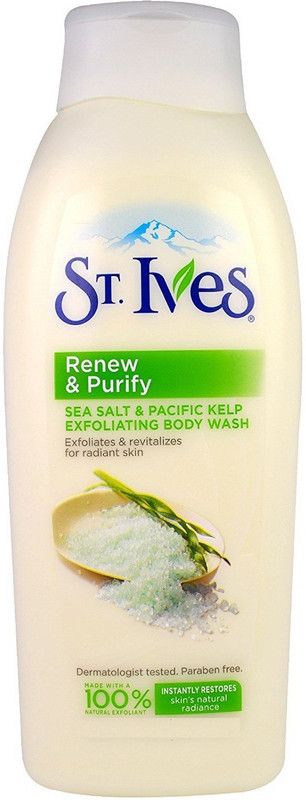 ST.IVES Renew & Purify Body Wash  (399 ml)