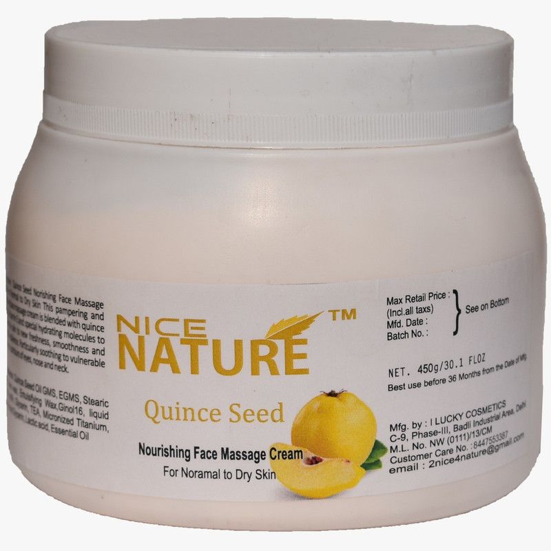 NICE NATURE Quince Seed massage cream  (450 g)