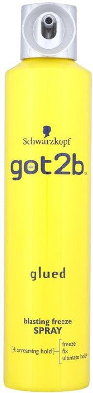 Schwarzkopf Got2b Glue Extreme Freeze HairSpray Imported Hair Spray  (300 ml)