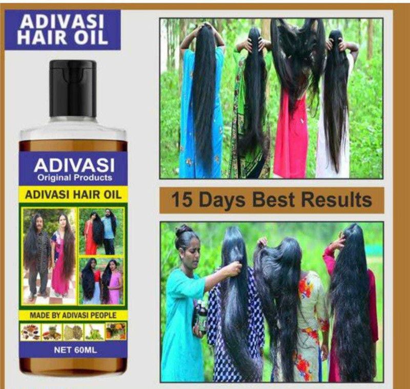TRZ Adivasi Nonstick Hair Oil for Dandruff/HairFall Control-Hair Regrowth Hair Hair Oil  (60 ml)