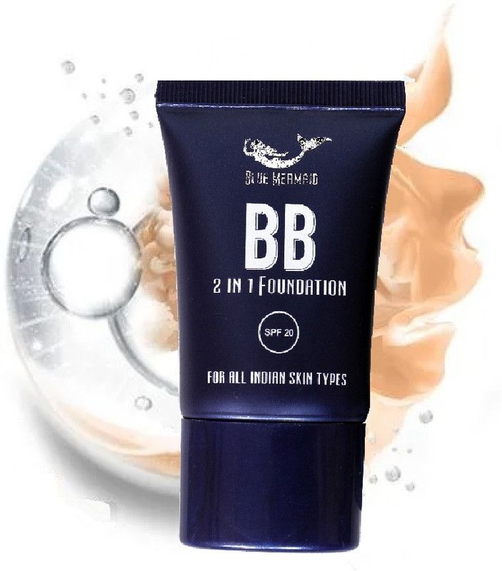 BLUEMERMAID SKIN FRIENDLY FACE MAKEUP FOUNDATION NATURAL LOOK Foundation  (IVORY, 30 ml)