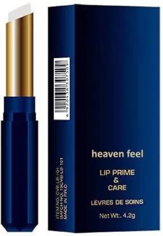 heaven feel Lip Prime Care for Lip Plump, Smoothing Base for Lip Makeup, Long-Lasting 4.2g Primer - 4.2 ml  (White)