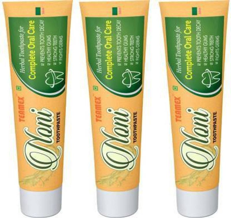 Teamex Noni Toothpaste (150 g, Pack of 3) Toothpaste  (450, Pack of 3)