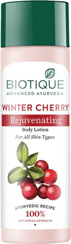 BIOTIQUE Bio Winter Cherry Rejuvenating Body Nourisher  (120 ml)