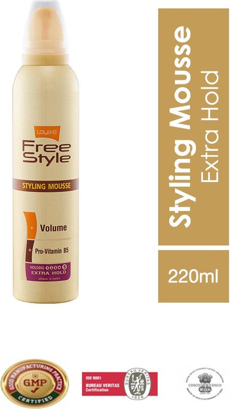 Lolane FREESTYLE STYLING MOUSSE Hair Gel  (220 ml)