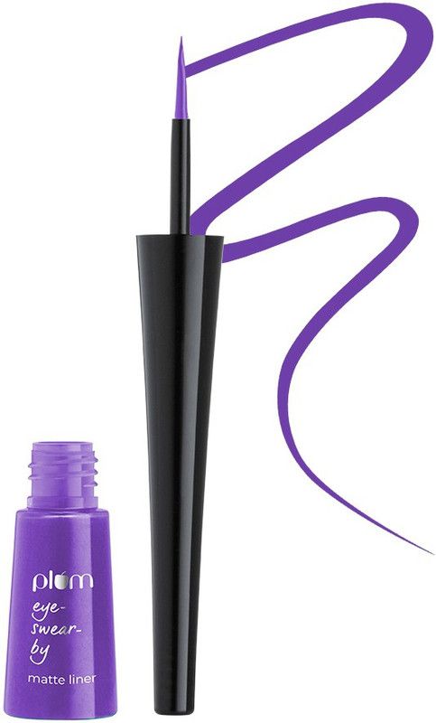 Plum Eye-Swear-By Matte Liner | Water-Proof | Quick Drying | 06 Everything <> 3 ml  (Everything <>)