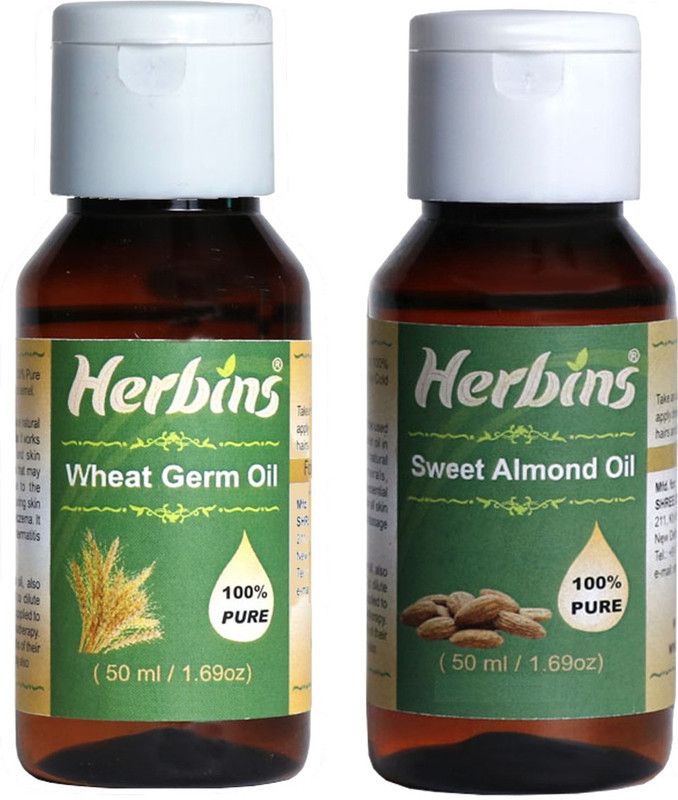 Herbins Essential Oil (Wheatgerm & Sweet Almond)  (100 ml)