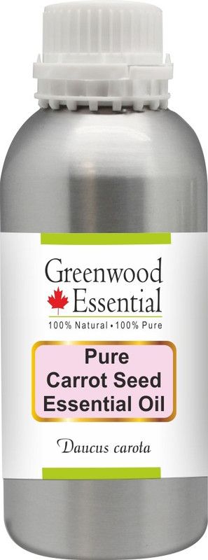 Greenwood Essential Pure Carrot Seed Essential Oil (Daucus carota) 100% Natural Therapeutic Grade Steam Distilled  (300 ml)