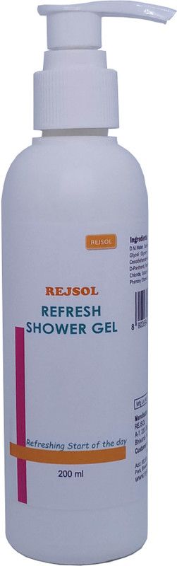 REJSOL REFRESH SHOWER GEL 200ml  (200 ml)