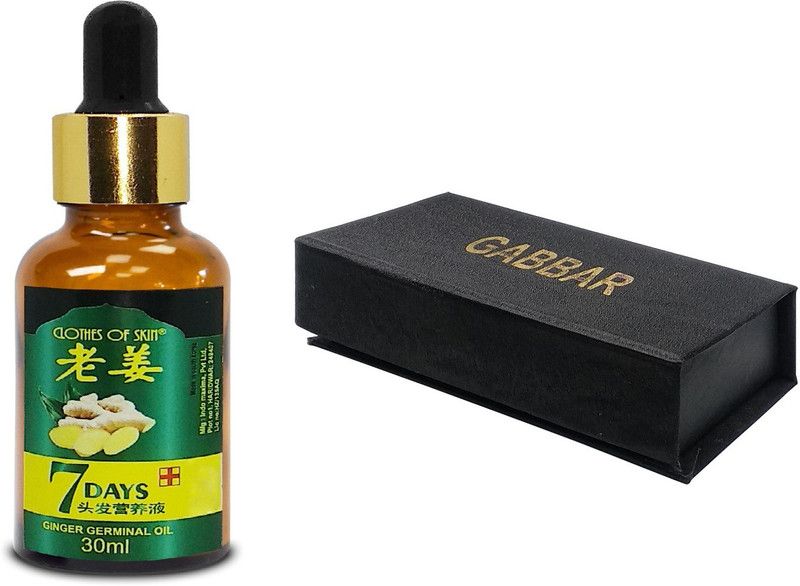 Gabbar Multipurpose Ginger Oil For Hair Loss And Damages Solution For 7 Days Unisex Anti Hair Oil For All Types Hair Damages issues Hair Oil  (30 ml)