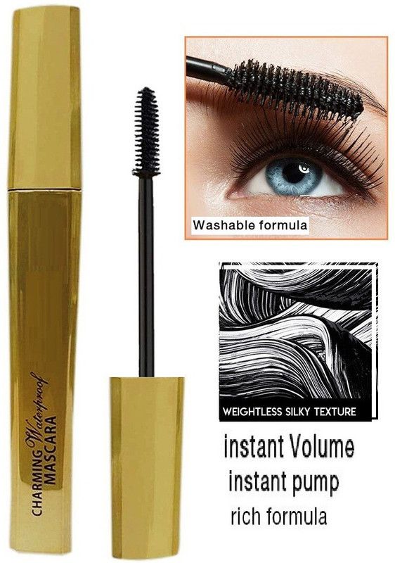 Latixmat BEST WATERPROOF BLACK BOLD EYE LINER 6 ml  (BLACK)