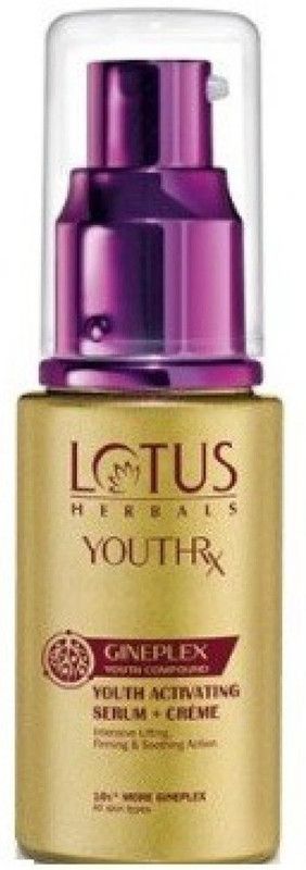 LOTUS HERBALS YOUTHRx Activating Serum+Creme  (30 ml)