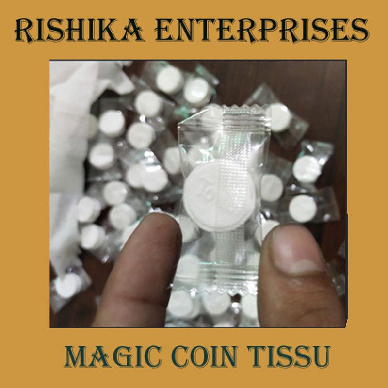 RISHIKA ENTERPRISES NAPKIN MAGIC COMPREESED TISSU WATER ABSURABLE (50 PCS) TISSU 175ap  (50 Tissues)