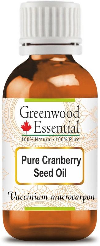 Greenwood Essential Pure Cranberry Seed Oil (Vaccinium macrocarpon) 100% Natural Therapeutic Grade Cold Pressed  (5 ml)
