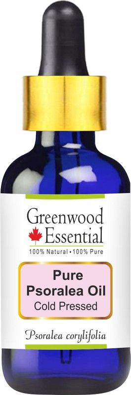 Greenwood Essential Pure Psoralea Oil (Psoralea corylifolia) with Glass Dropper 100% Natural Therapeutic Grade Cold Pressed  (15 ml)