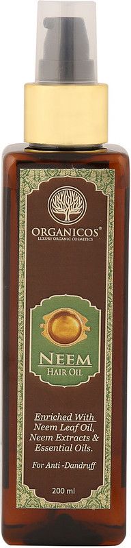 ORGANICOS Neem Oil Hair Oil  (200 ml)
