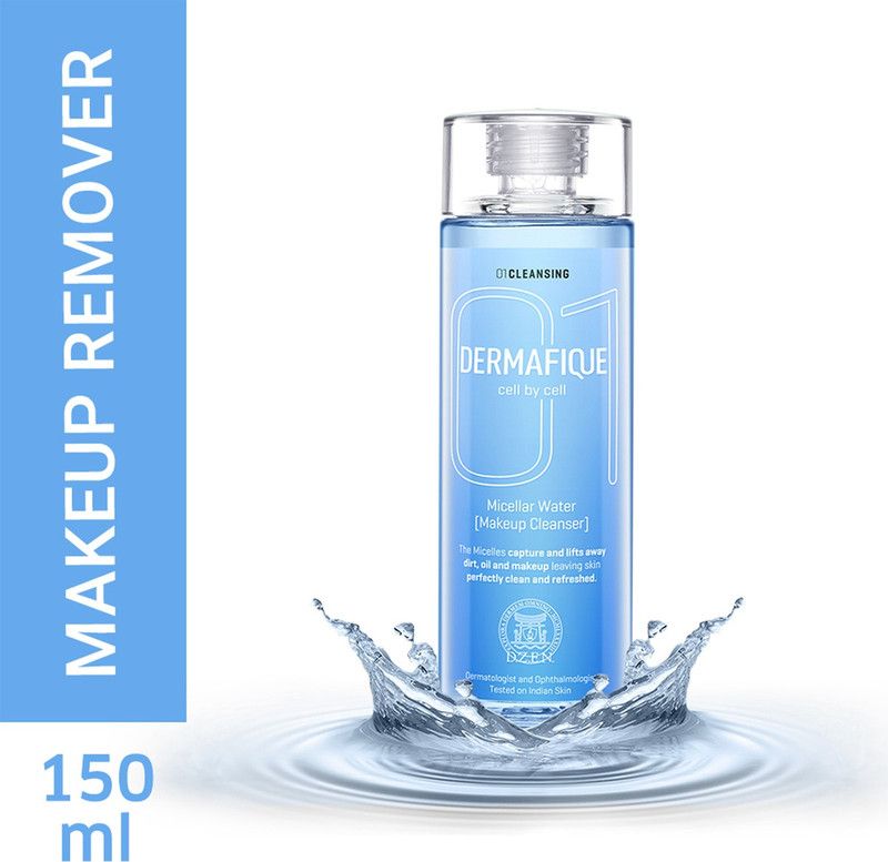 Dermafique Micellar Water Makeup Cleanser Makeup Remover  (150 ml)