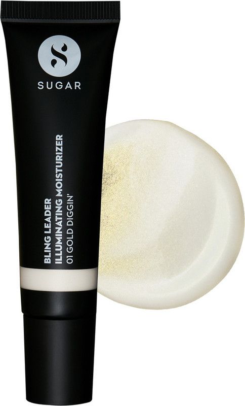 SUGAR Cosmetics Bling Leader Illuminating Moisturizer - 01 Gold Diggin' - Warm gold with a pearl finish  (25 ml)
