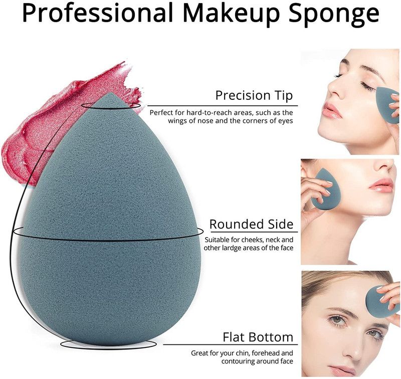 BLUEMERMAID Blending Sponge For Face Makeup | Makeup Sponge