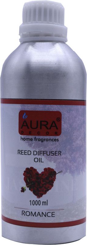 AuraDecor Romance Reed Diffuser Oil  (1000 ml)