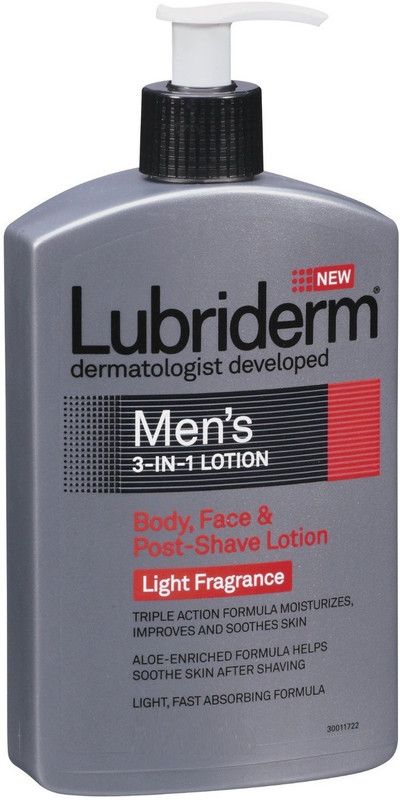 Lubriderm Men's 3-in-1 Lotion  (450 ml)