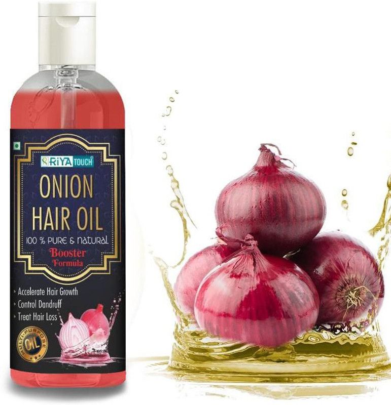 Riya Touch ONION Herbal Hair oil- Blend of 18 Natural Oils For Hair Hair Oil  (100 ml)