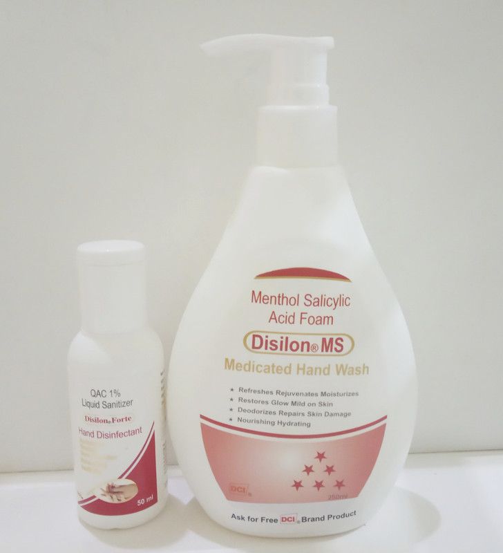Disilon Hand Wash Hand Wash Bottle + Refill  (2 x 150 ml)