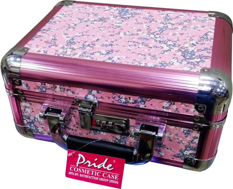 Satisfaction Spring to store cosmetic items Vanity Box  (Pink)