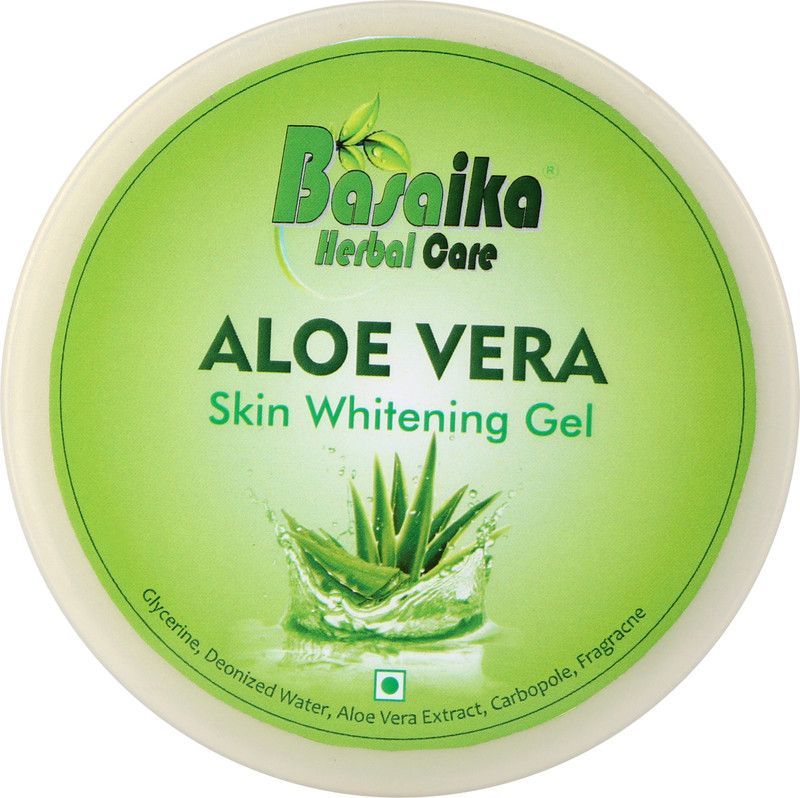 Basaika Herbal Care Aloe Vera Skin whitening & Moisturizing Gel  (50 g)