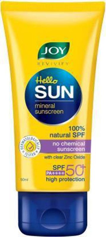 Joy Revivify Hello Sun Mineral Sunscreen - SPF 50 PA++++ (50 ml) - SPF 50 PA++++  (50 ml)