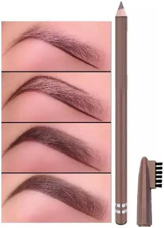 Herrlich Long Lasting Eye Makeup Smooth Eye Brown Eyebrow Pencil  (Dark Brown)